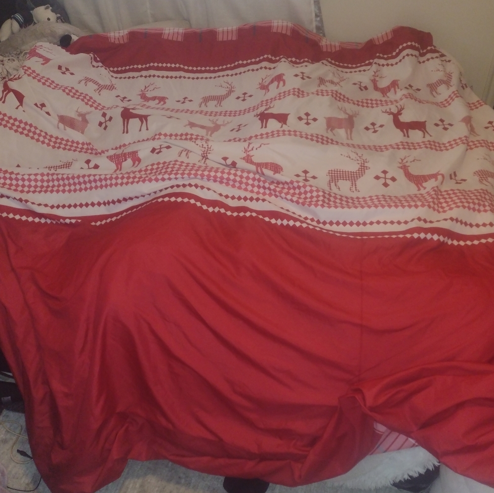 Reindeer Queen Duvet Cover